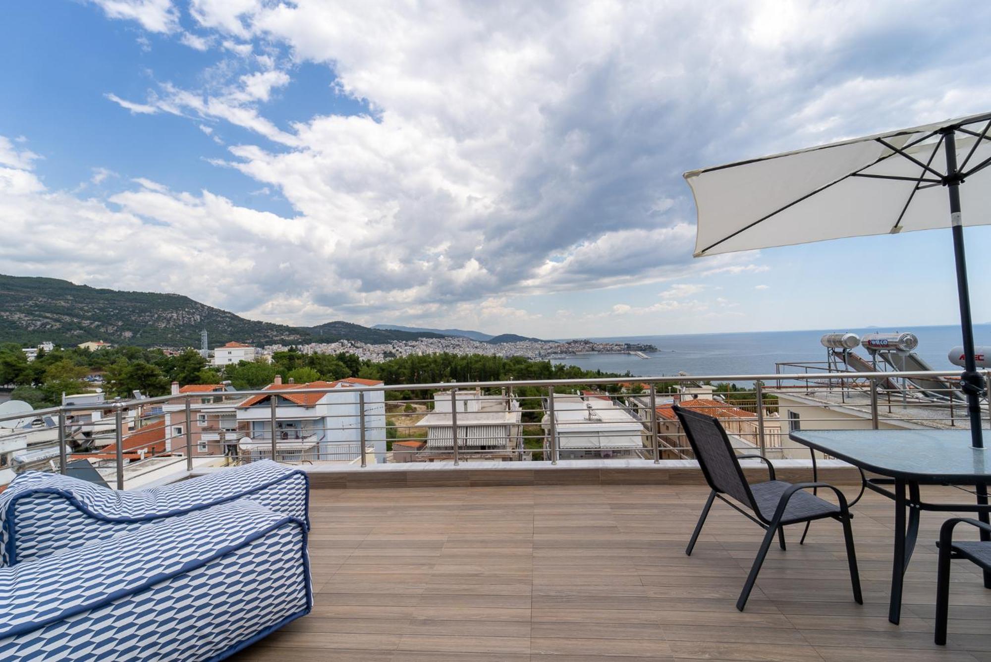 Seametry Premium Residencies Kavala Apartman Szoba fotó