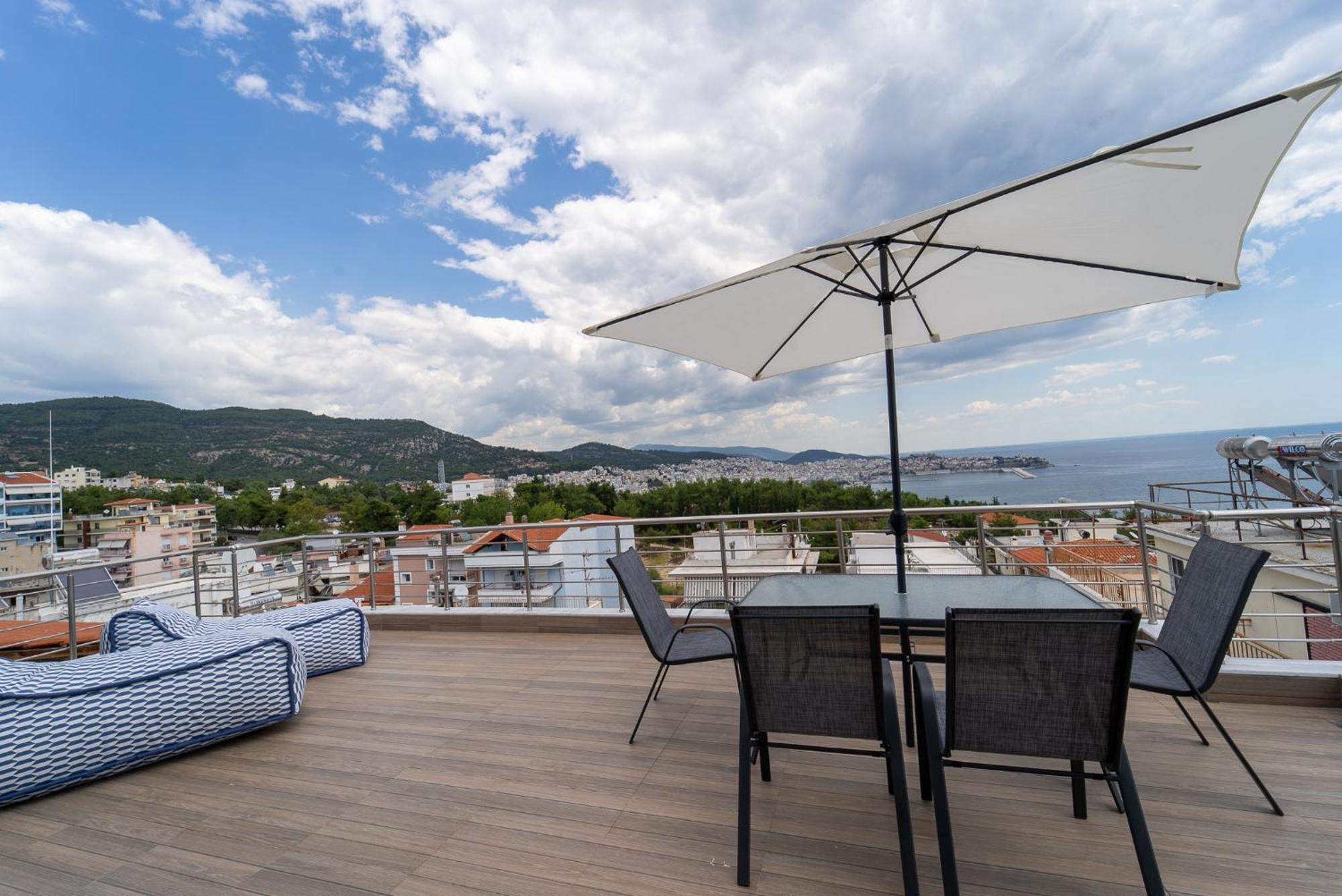 Seametry Premium Residencies Kavala Apartman Szoba fotó